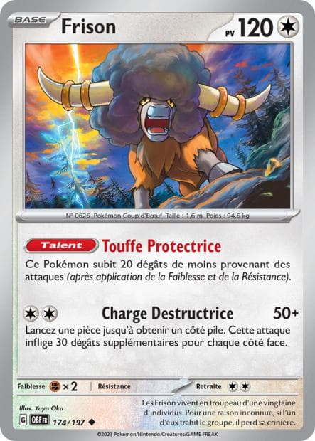 Carte Frison la plus chère