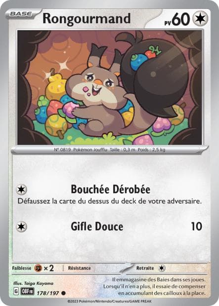 Carte Rongourmand la plus chère