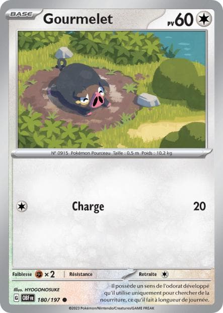 Carte Pokémon Gourmelet 180