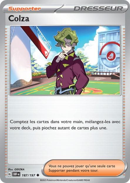 Carte Pokémon Colza 187
