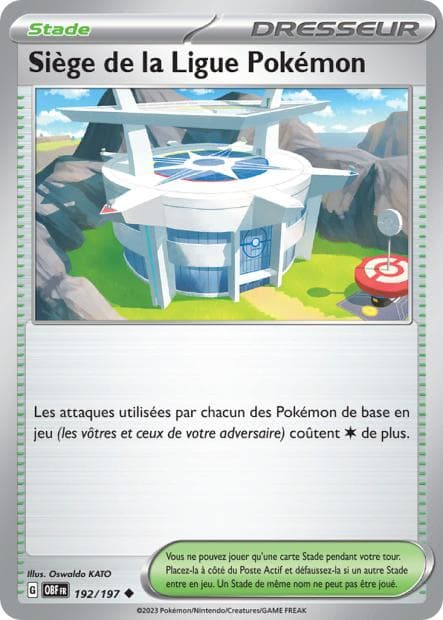 Carte Pokémon Siège de la Ligue Pokémon 192