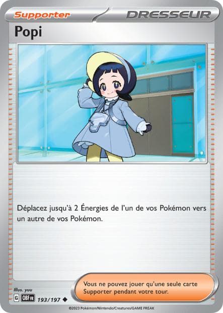 Carte Pokémon Popi 193