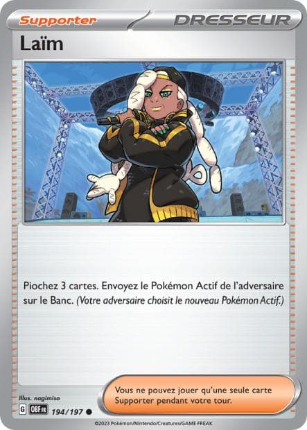 Carte Pokémon Laïm 194