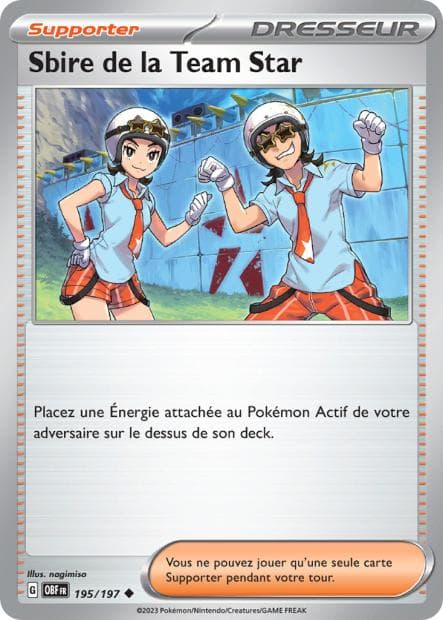 Carte Pokémon Sbire de la Team Star 195
