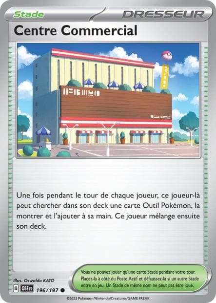 Carte Pokémon Centre Commercial 196