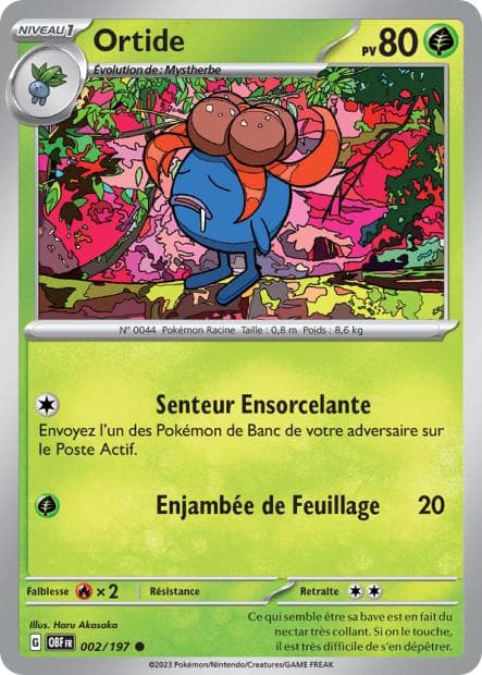 Carte Pokémon Ortide 2