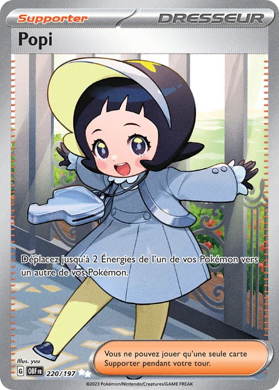 Carte Pokémon Popi 220