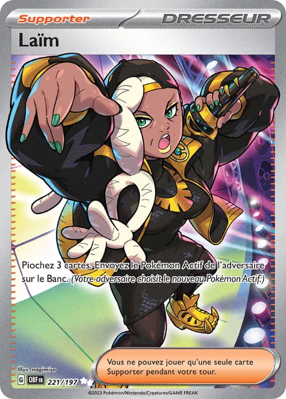 Carte Pokémon Laïm 221