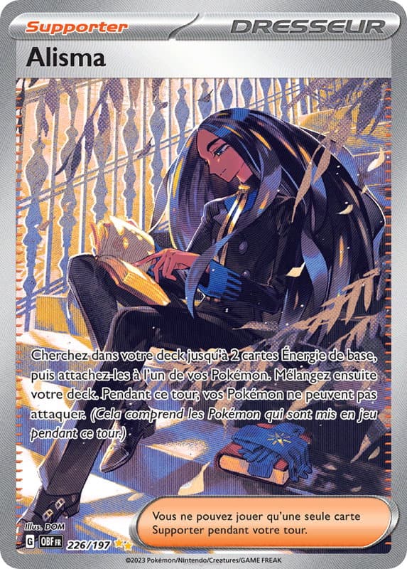Carte Pokémon Alisma 226