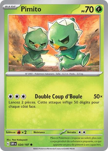 Carte Pimito la plus chère