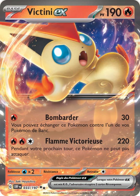 Carte Victini la plus chère