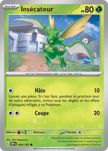 Carte Insécateur la plus chère