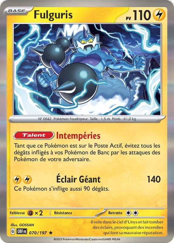 Carte Fulguris la plus chère
