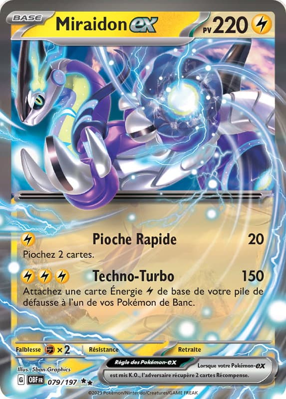 Carte Miraidon la plus chère