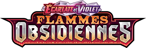 Logo de la série Pokémon Flammes Obsidiennes (OBF)