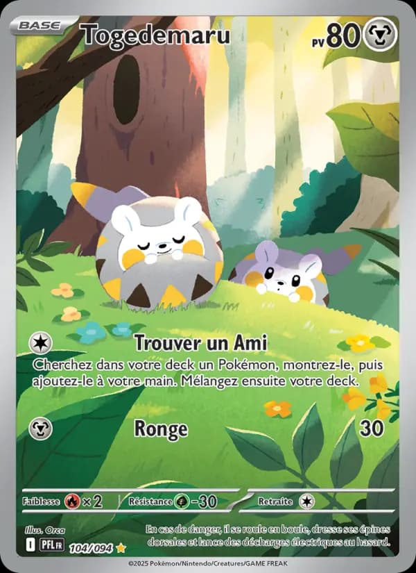 Carte Togedemaru la plus chère