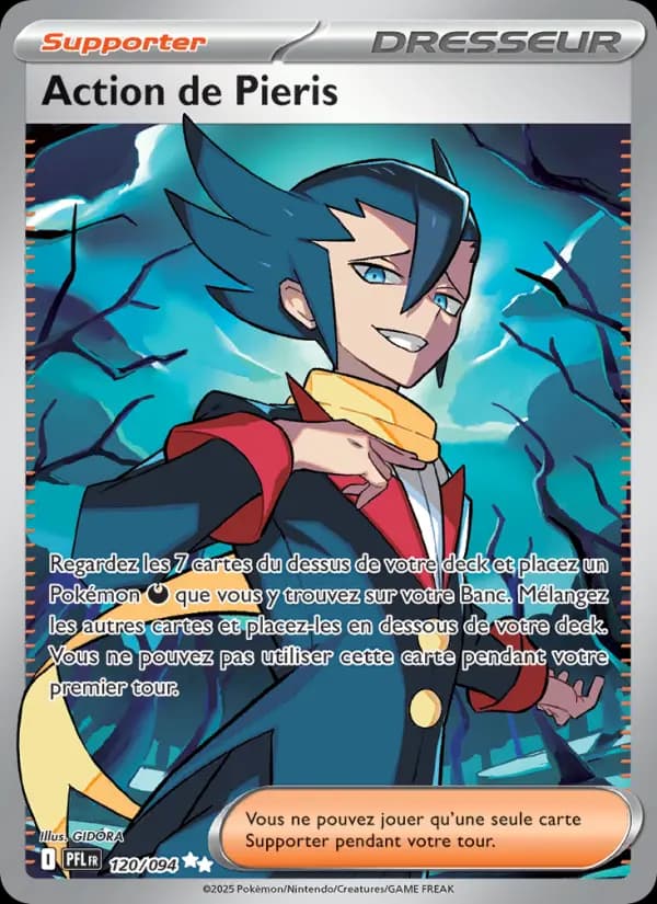Carte Pokémon Action de Pieris 120