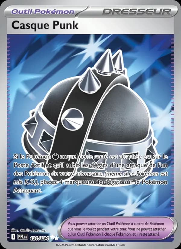 Carte Pokémon Casque Punk 121