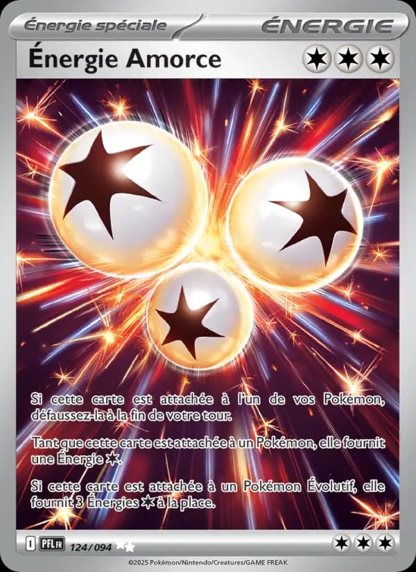 Carte Pokémon Énergie Amorce 124