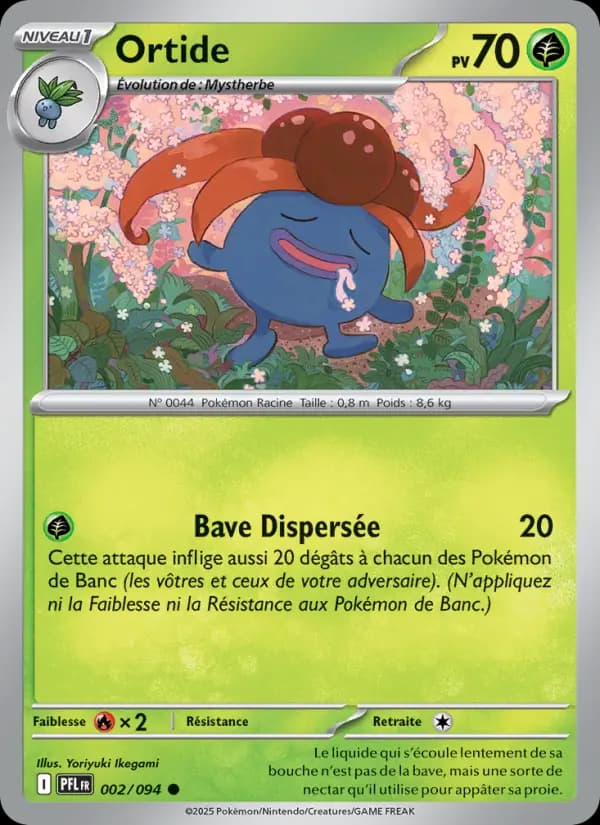 Carte Pokémon Ortide 2