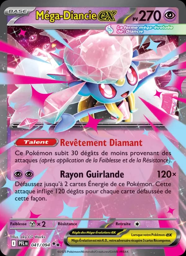 Carte Pokémon Méga-Diancie ex 41