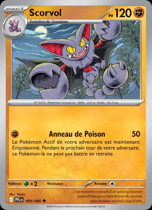 Carte Scorvol la plus chère
