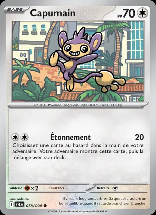 Carte Capumain la plus chère