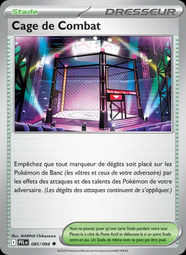 Carte Pokémon Cage de Combat 85
