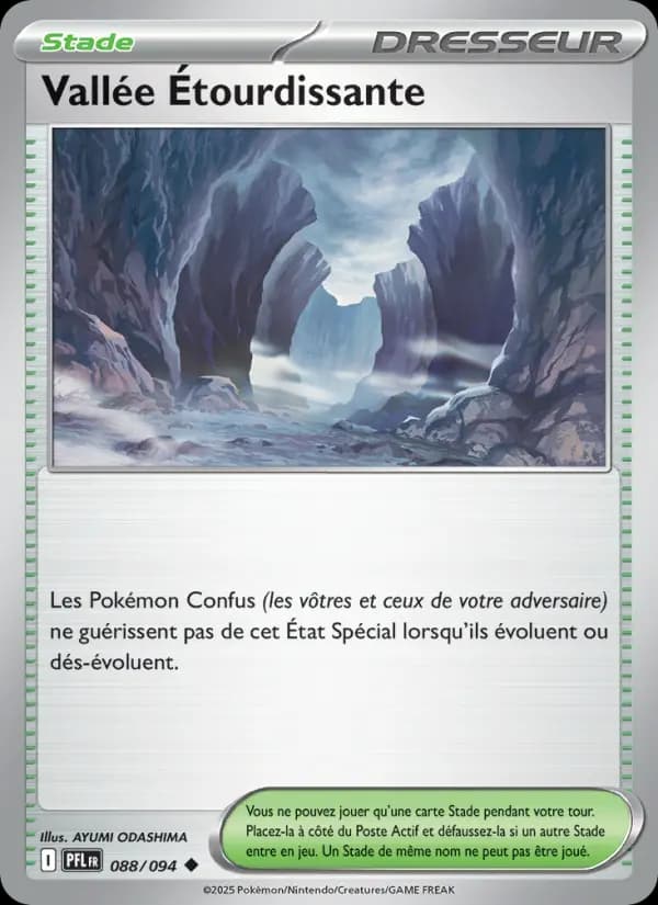 Carte Pokémon Vallée Étourdissante 88