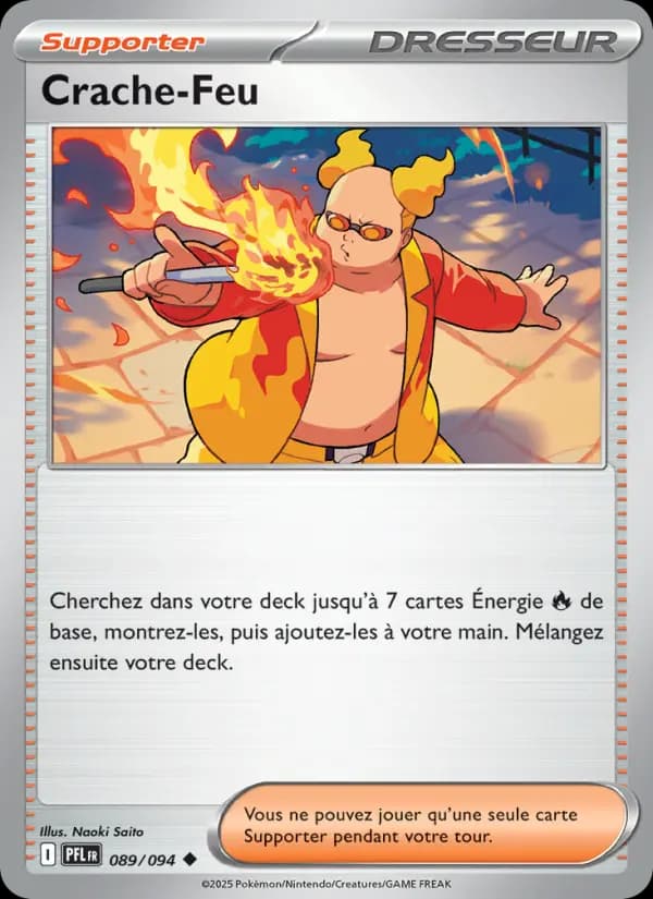 Carte Pokémon Crache-Feu 89