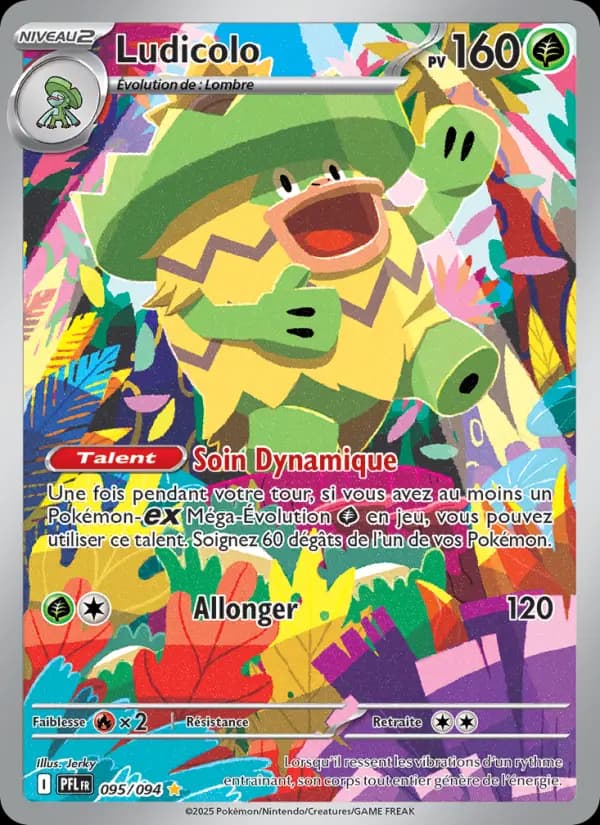 Carte Ludicolo la plus chère