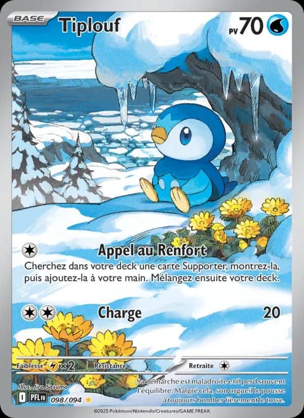 Carte Pokémon Tiplouf 98 — Flammes Fantasmagoriques
