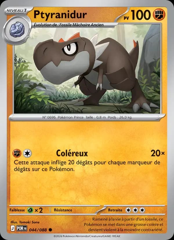 Carte Ptyranidur la plus chère