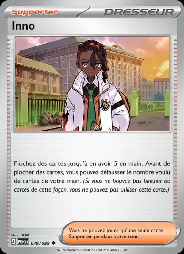 Carte Pokémon Inno 079/088