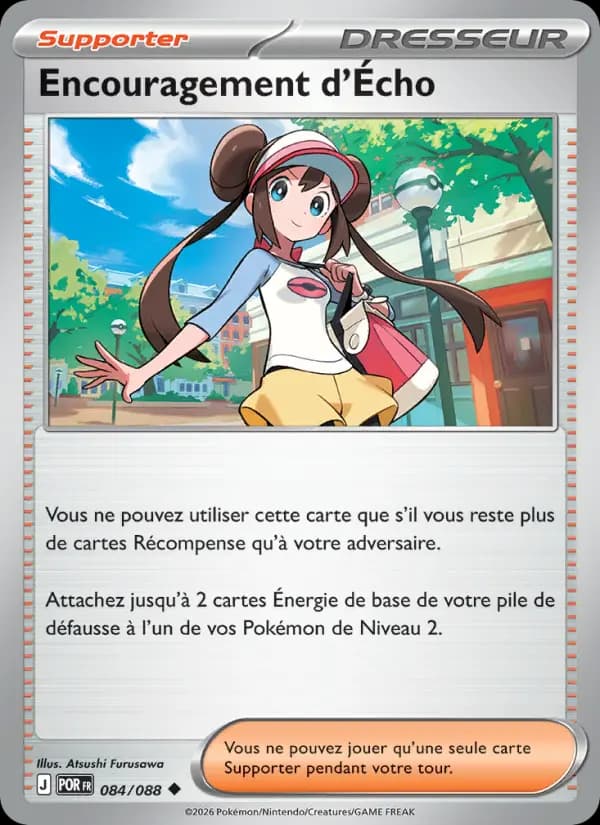 Carte Pokémon Encouragement d'Écho 084/088