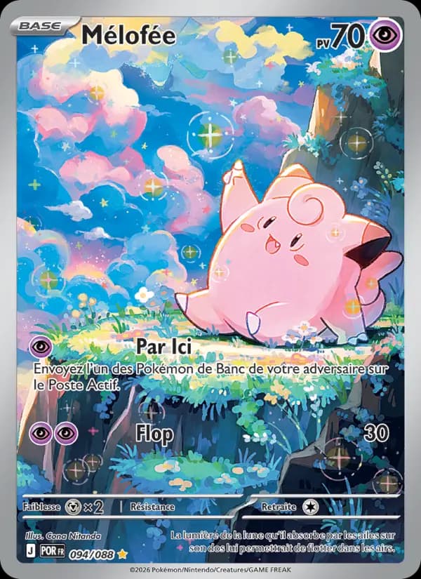 Carte Pokémon Mélofée 094/088 — Équilibre Parfait