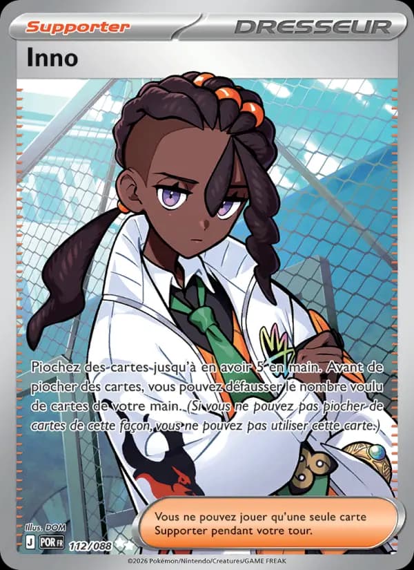 Carte Pokémon Inno 112/088