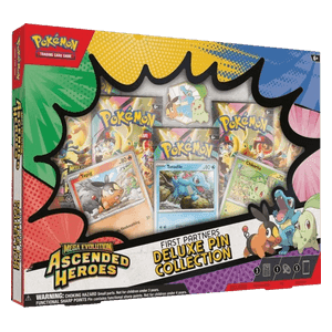 Héros Transcendants: First Partners Deluxe Pin Collection — Produit scellé Pokémon de la série Héros Transcendants
