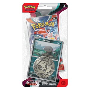 Flammes Obsidiennes: Paldean Wooper 1-Pack Blister — Produit scellé Pokémon de la série Flammes Obsidiennes