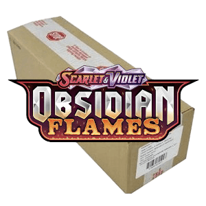 Flammes Obsidiennes 6 Booster Box Case — Produit scellé Pokémon de la série Flammes Obsidiennes