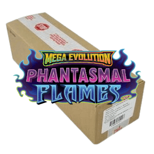 Flammes Fantasmagoriques 6 Booster Box Case — Produit scellé Pokémon de la série Flammes Fantasmagoriques