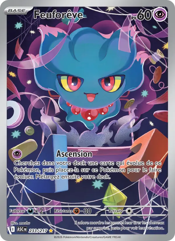 Carte Feuforêve du Pokémon Feuforêve