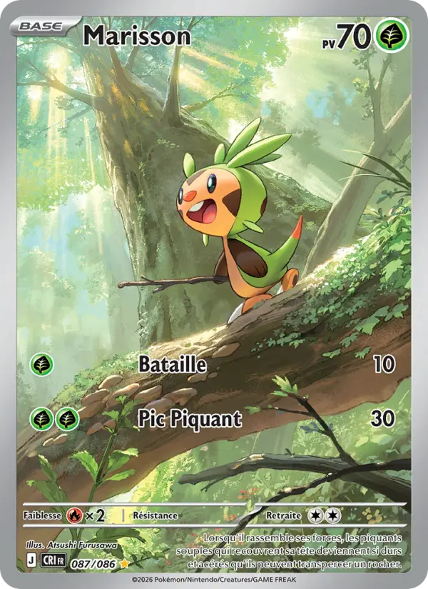 Carte Marisson du Pokémon Marisson