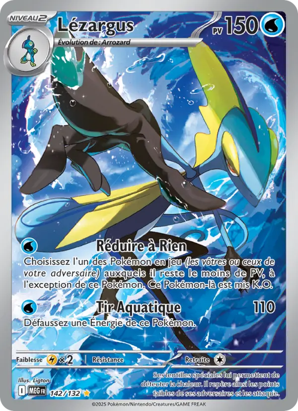 Carte Lézargus du Pokémon Lézargus