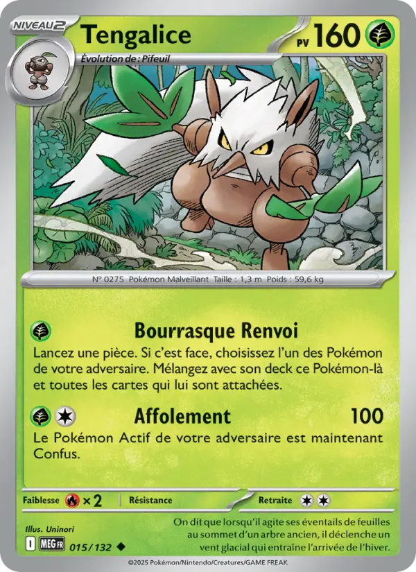 Carte Tengalice du Pokémon Tengalice