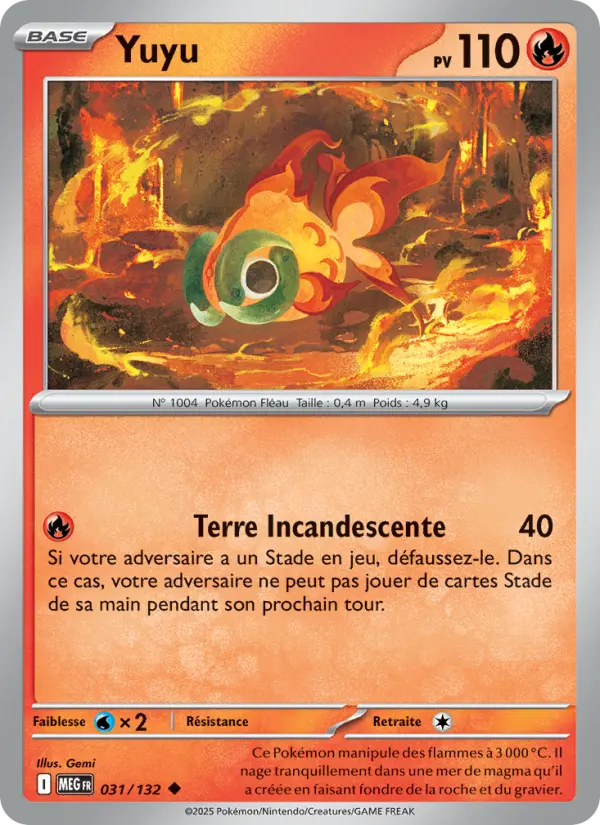 Carte Yuyu du Pokémon Yuyu
