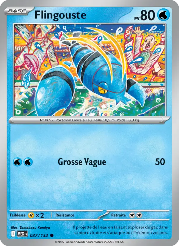 Carte Flingouste du Pokémon Flingouste