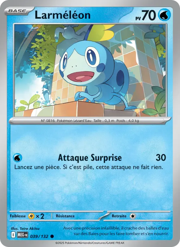 Carte Larméléon du Pokémon Larméléon