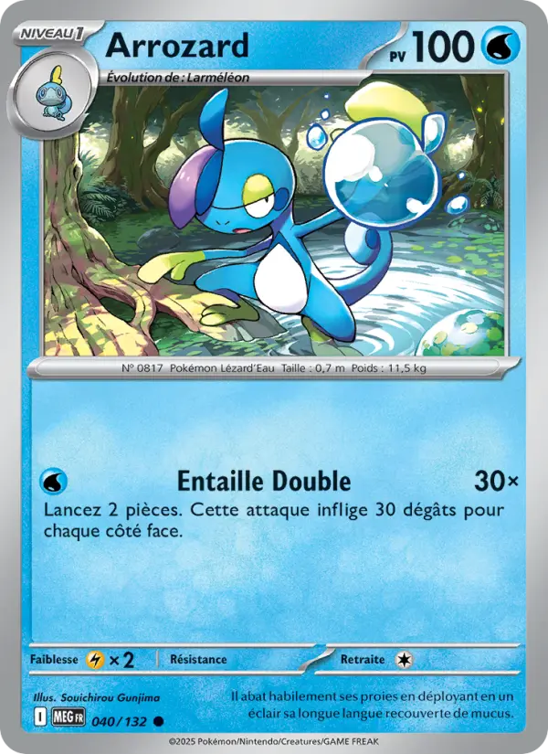 Carte Arrozard du Pokémon Arrozard