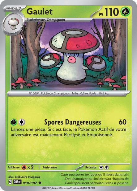 Carte Gaulet du Pokémon Gaulet